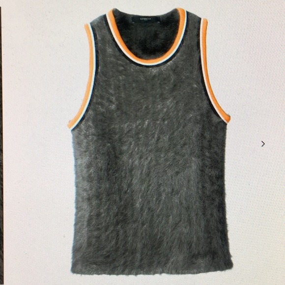 Givenchy Fur Basketball Jersey